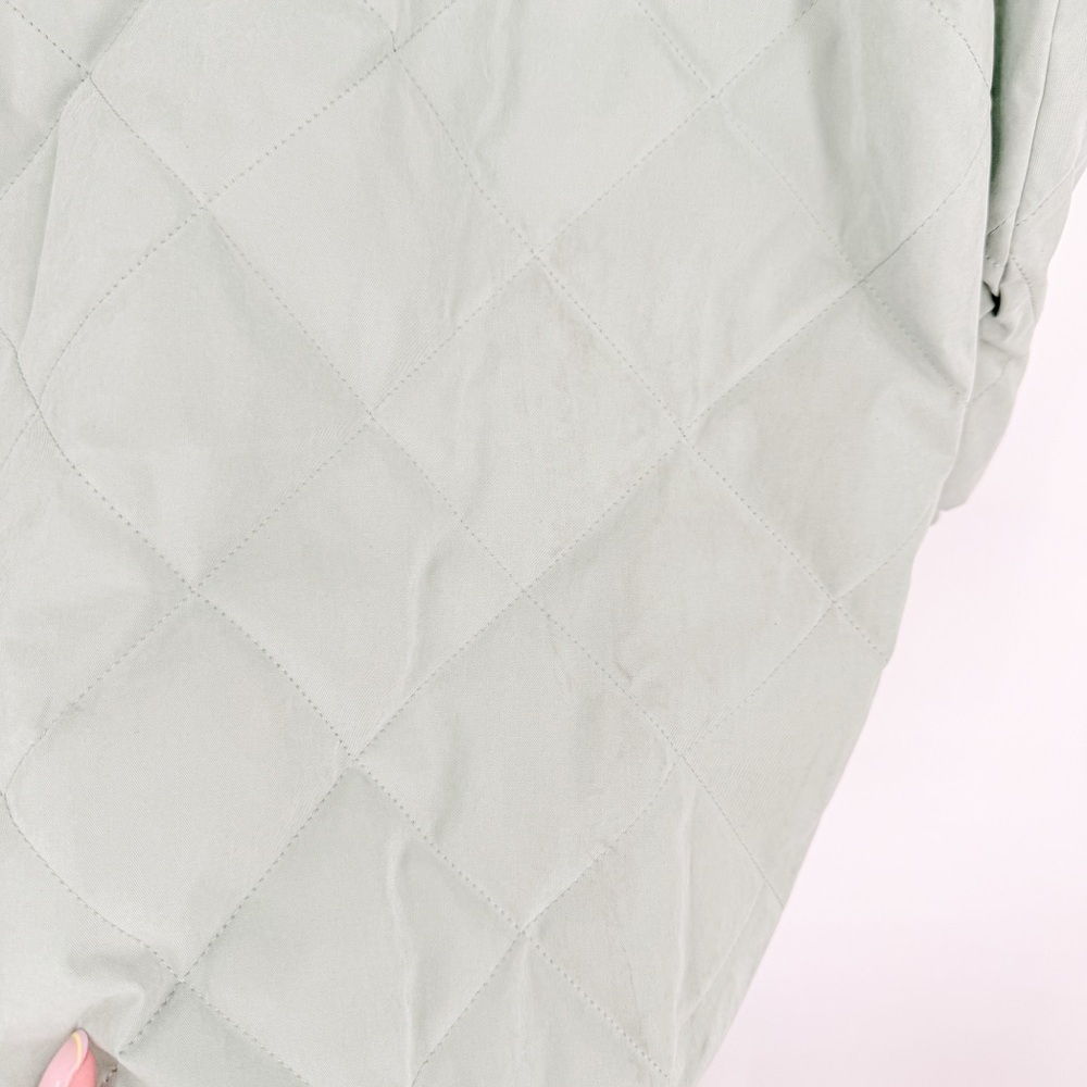 Universal Thread Green Puffer Jacket Stand-Up Col… - image 5